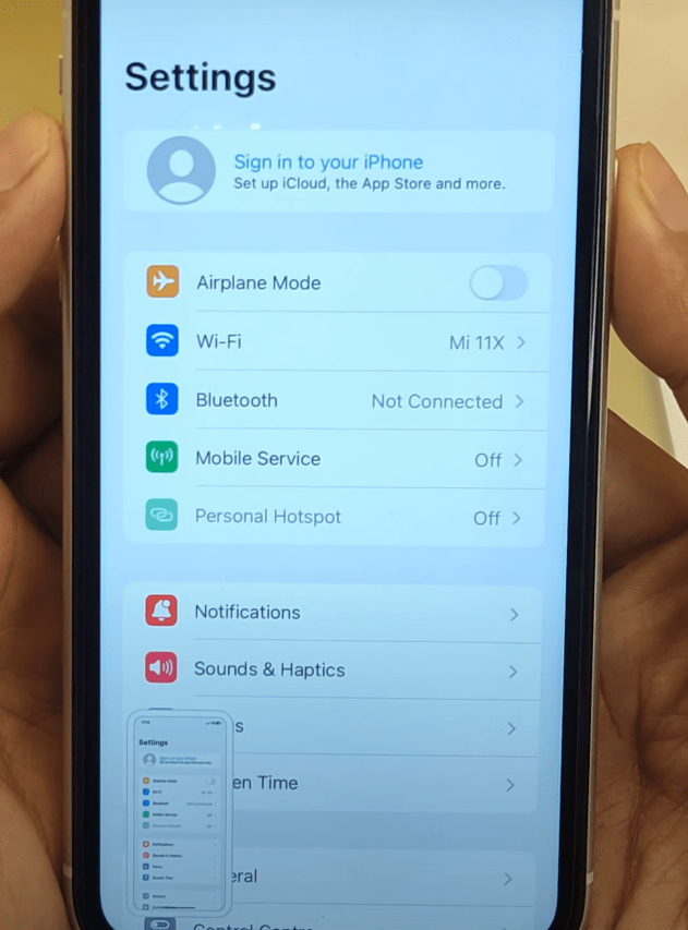 Shortcut Keys to Take Screenshot on iPhone