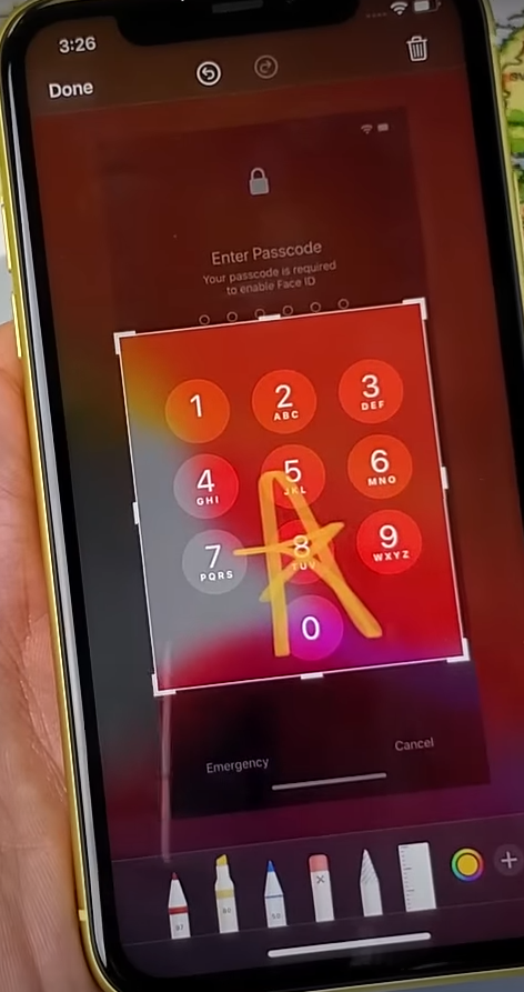 Writing Text on Screenshot